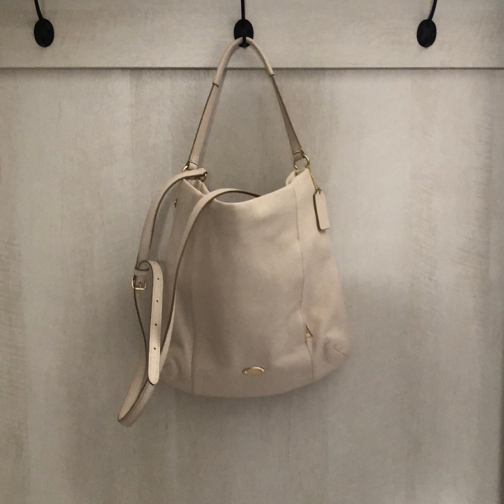 Coach Leather Shoulder/Crossbody Bag